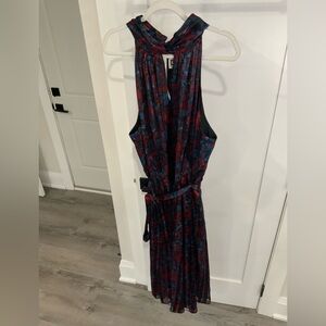 ANNE KLEIN Elegant Multicolor Sleeveless Dress